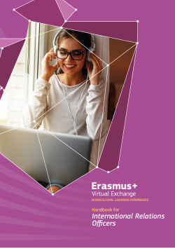 Erasmus+ Virtual Exchange - Handbook for International Relations Officers