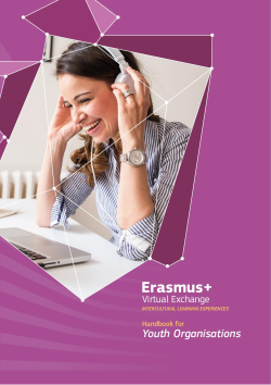 Erasmus+ Virtual Exchange - Handbook for Youth Organistations