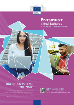 Erasmus+ Virtual Exchange - Poster - Online Facilitated Dialogue