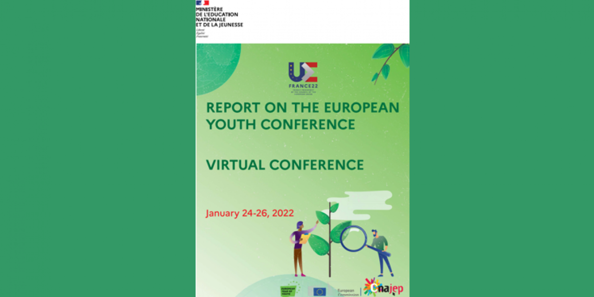 First page of the European Youth Conference report