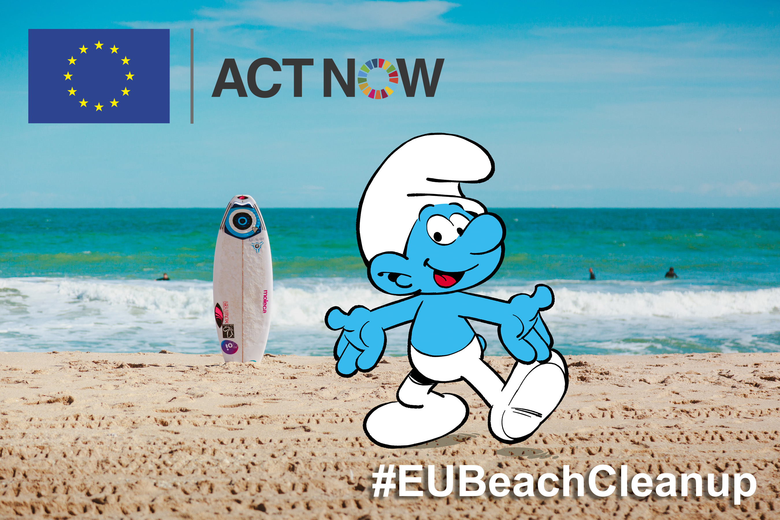 Smurfs x Act Now x EU