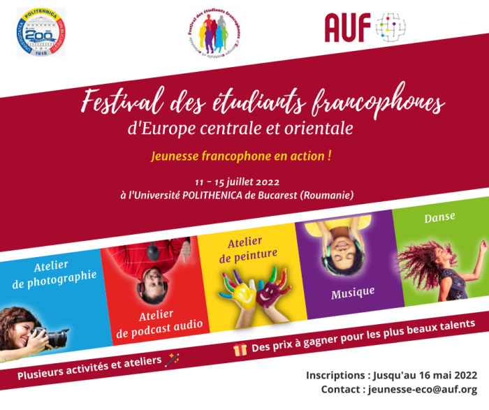 Festival des étudiants francophones d’Europe centrale et orientale 2022