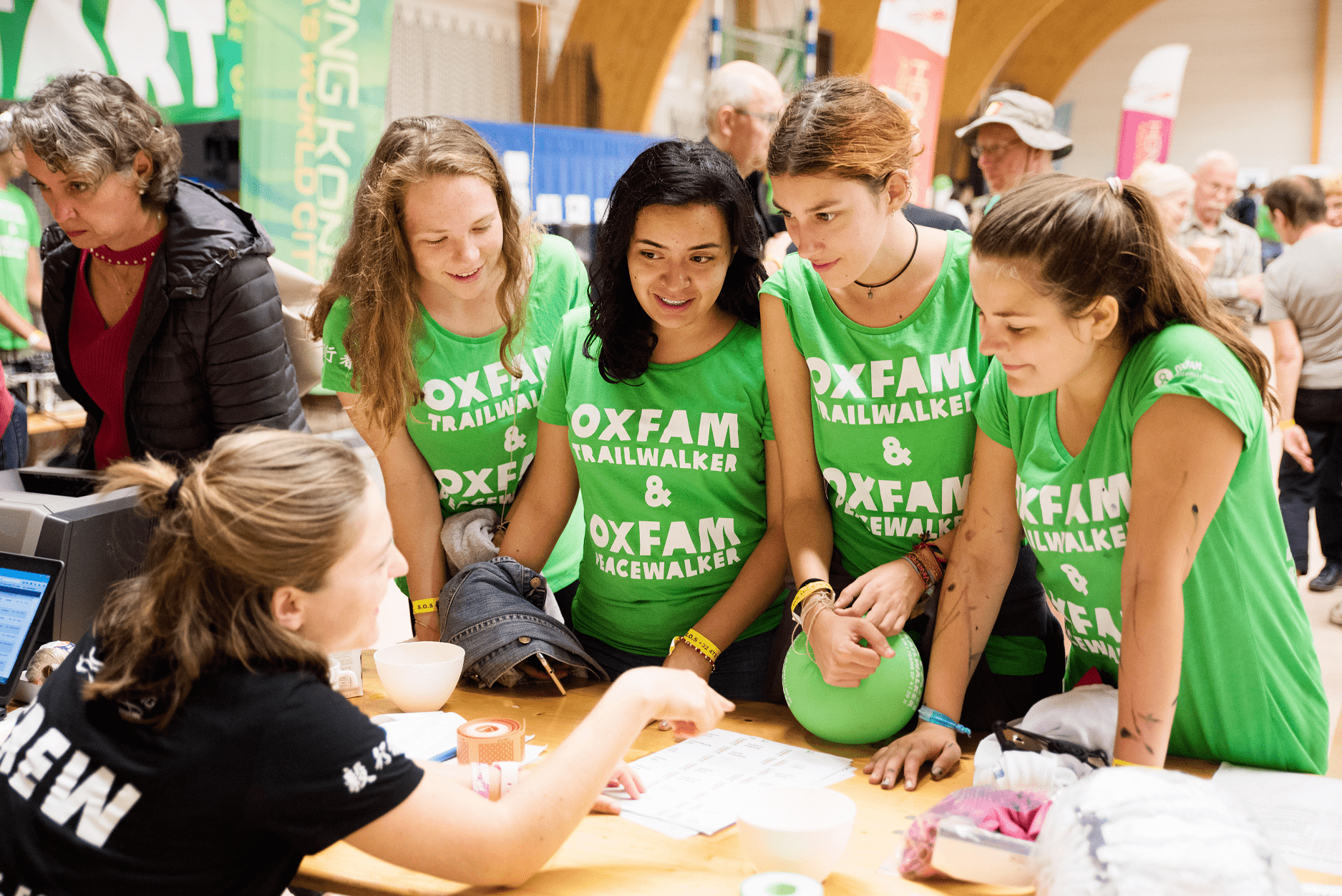 Volunteers fighting inequalities