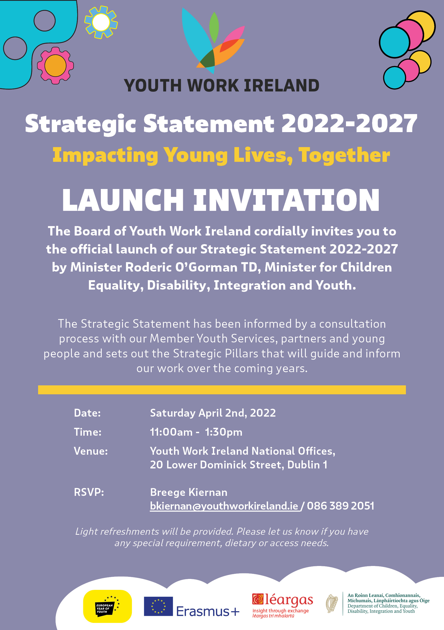 Youth Work Ireland Strategic Statement Launch 