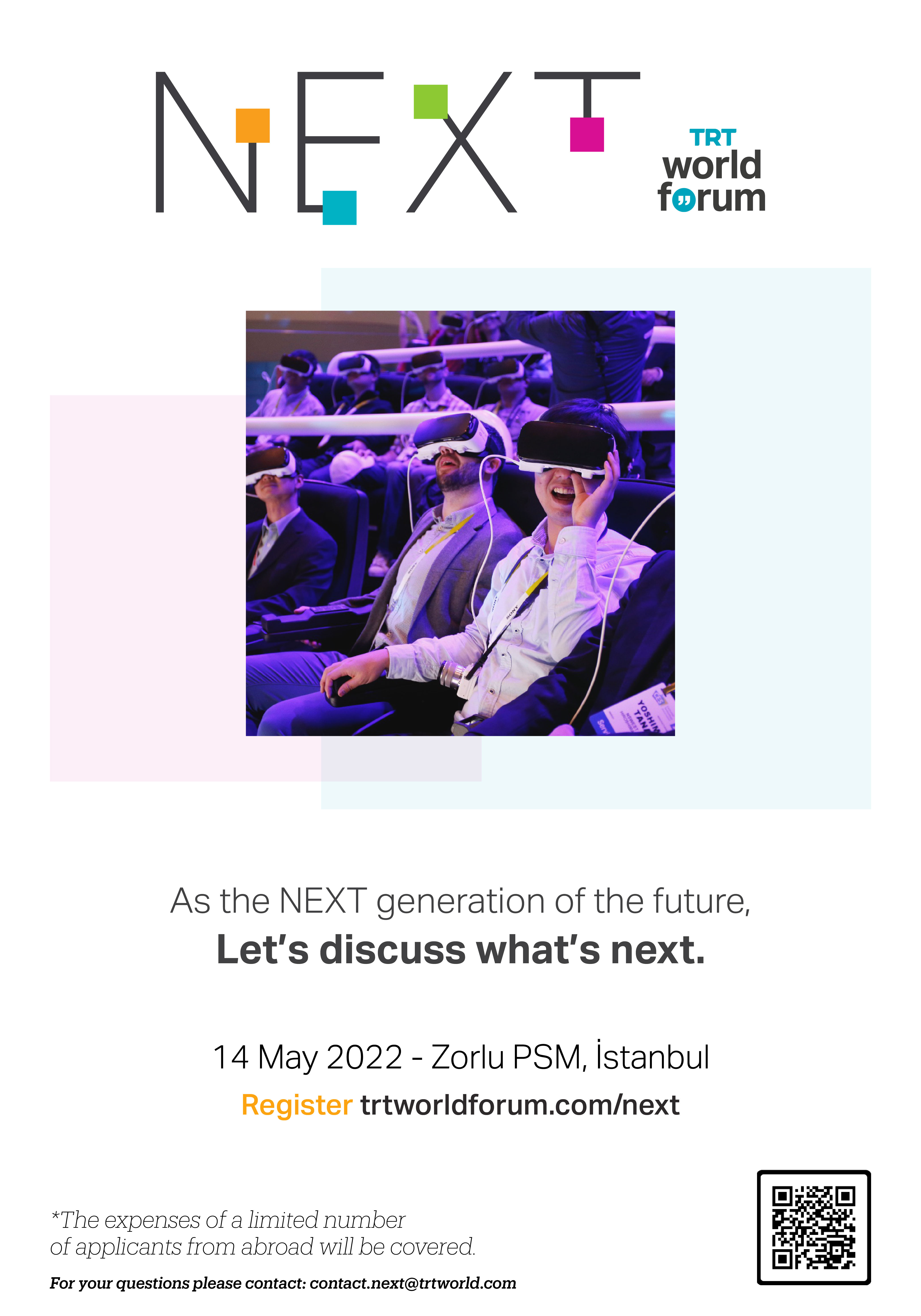 Poster for the event for the registration 