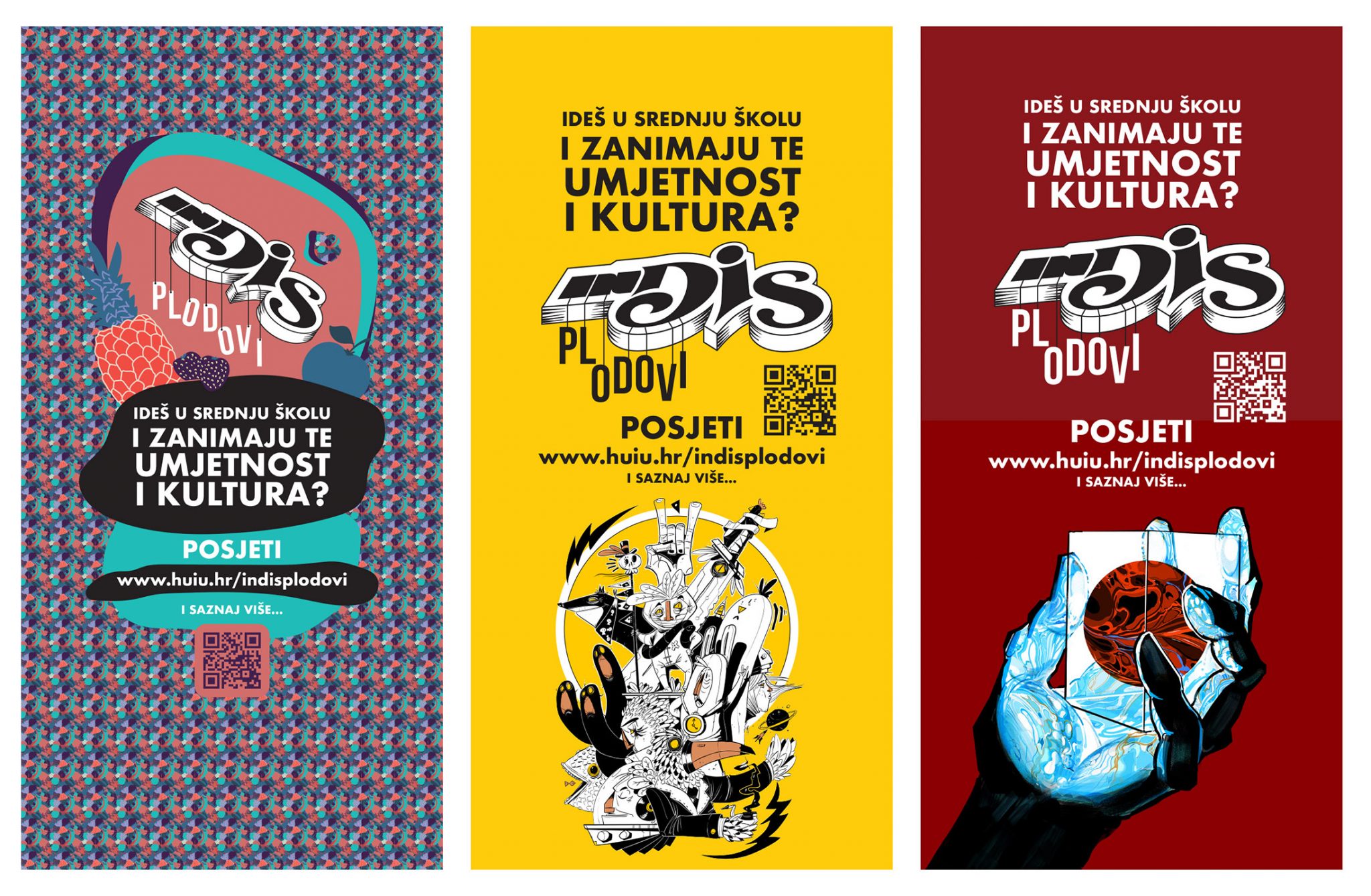 Tekst: Ideš u srednju školu i zanimaju te umjetnost i kultura? Posjeti www.huiu.hr/indisplodovi i saznaj više