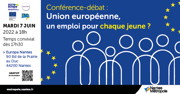 Visuel de la conférence avec QR code pour inscription