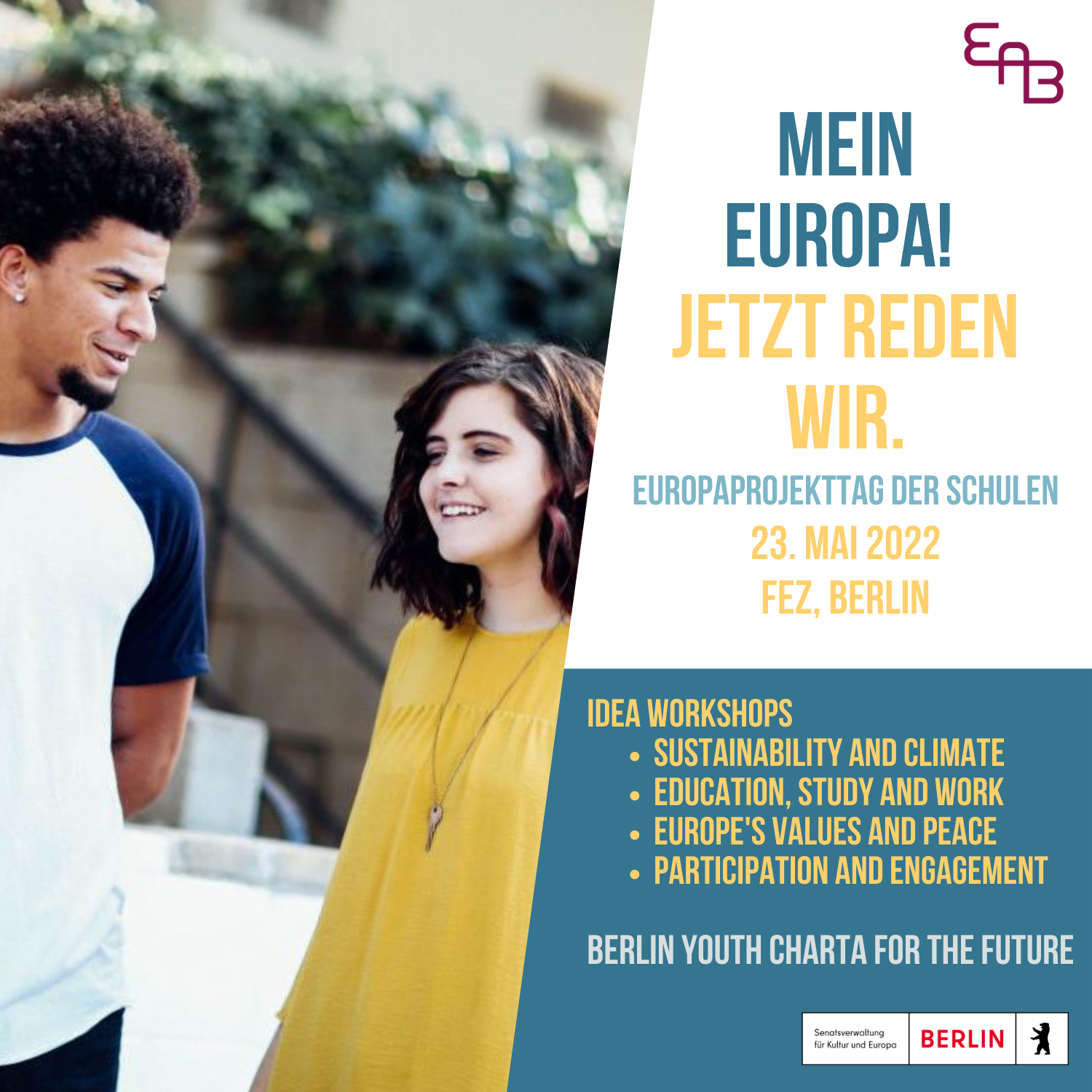 Visual: Mein Europa! Jetzt reden wir.