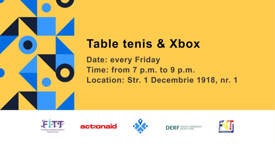 Настільний теніс і Xbox | Table tenis & Xbox