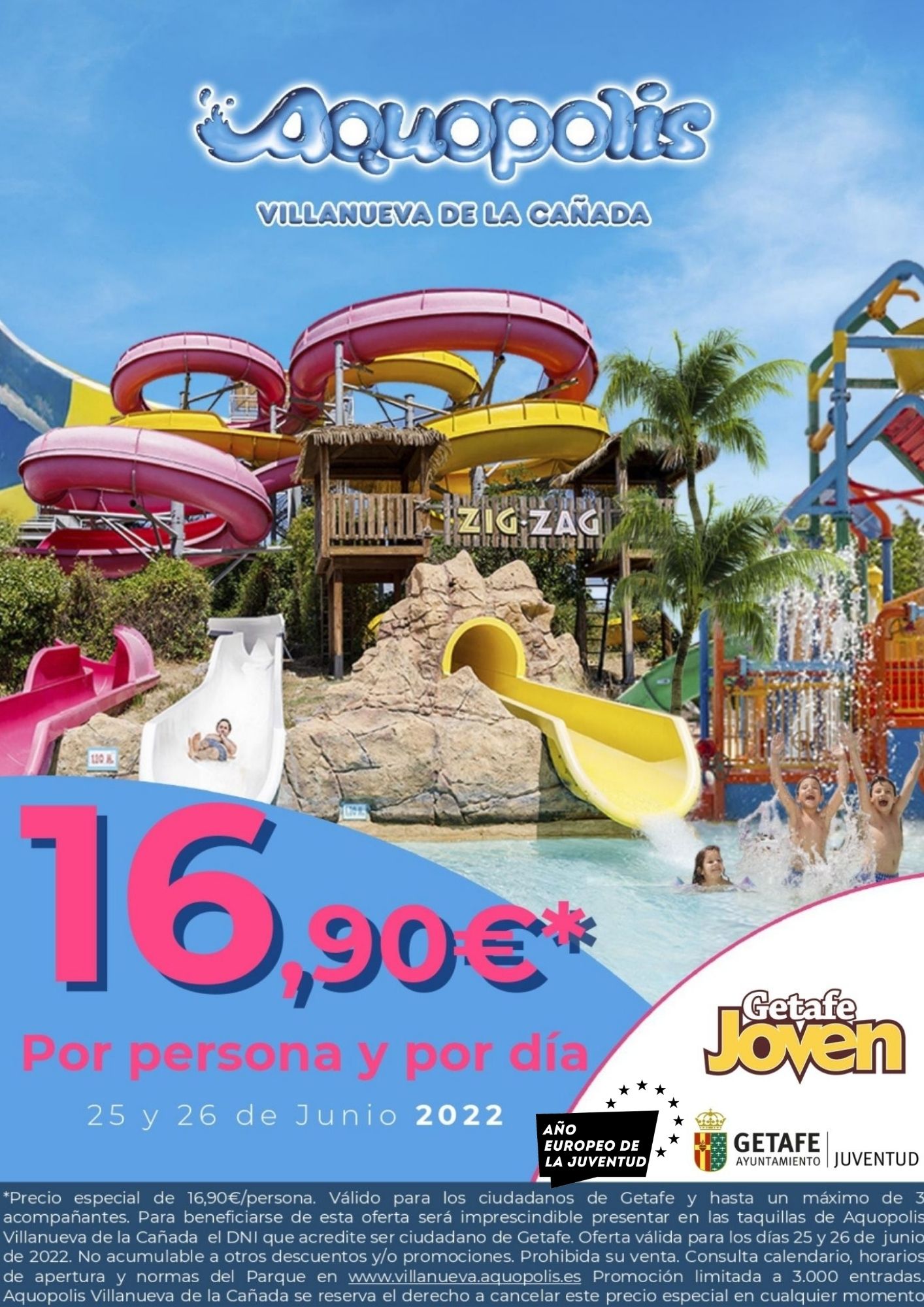 DÍA ESPECIAL DE GETAFE EN EL AQUOPOLIS