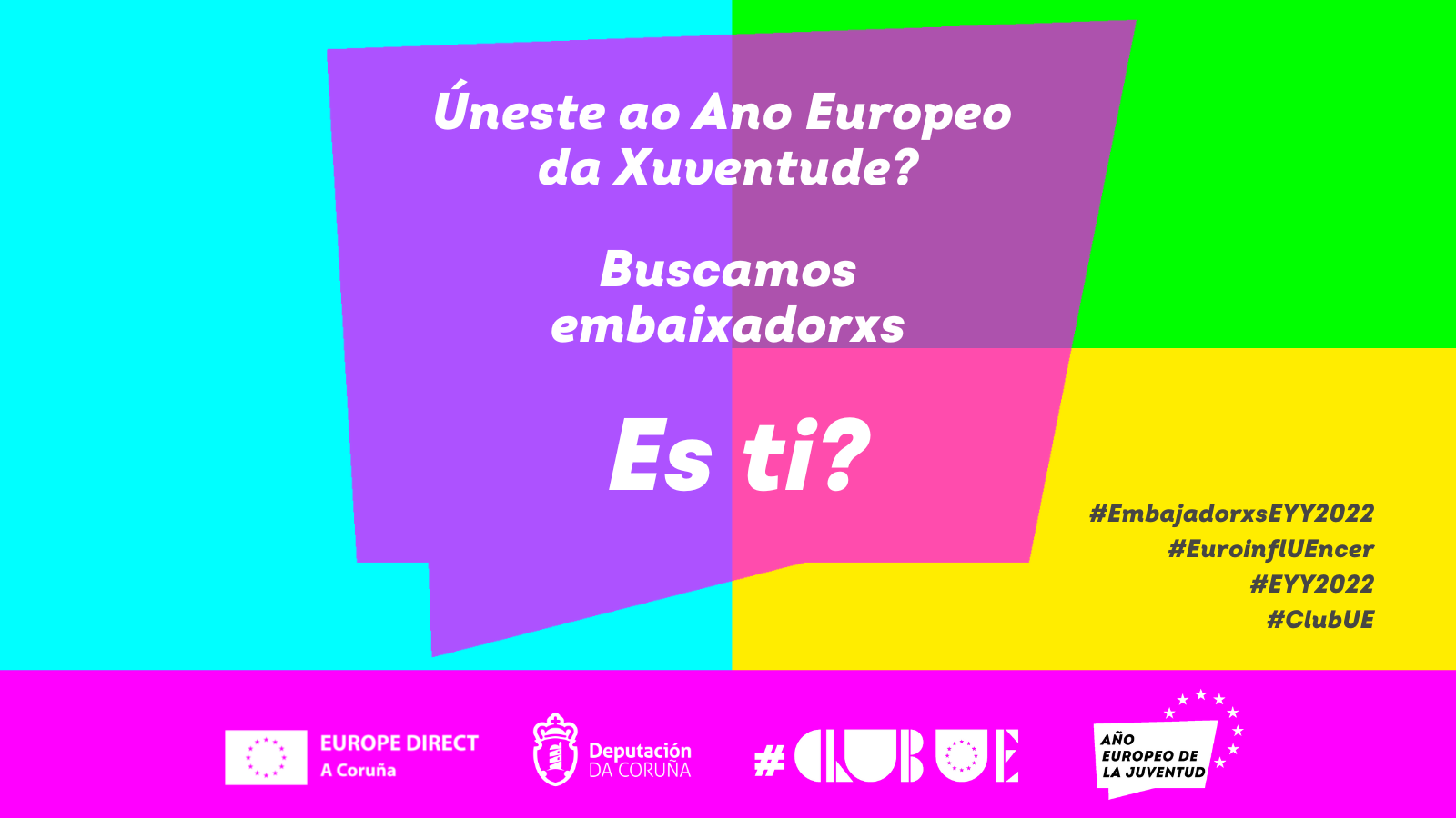 Embajadorxs Año Europeo de la Juventud