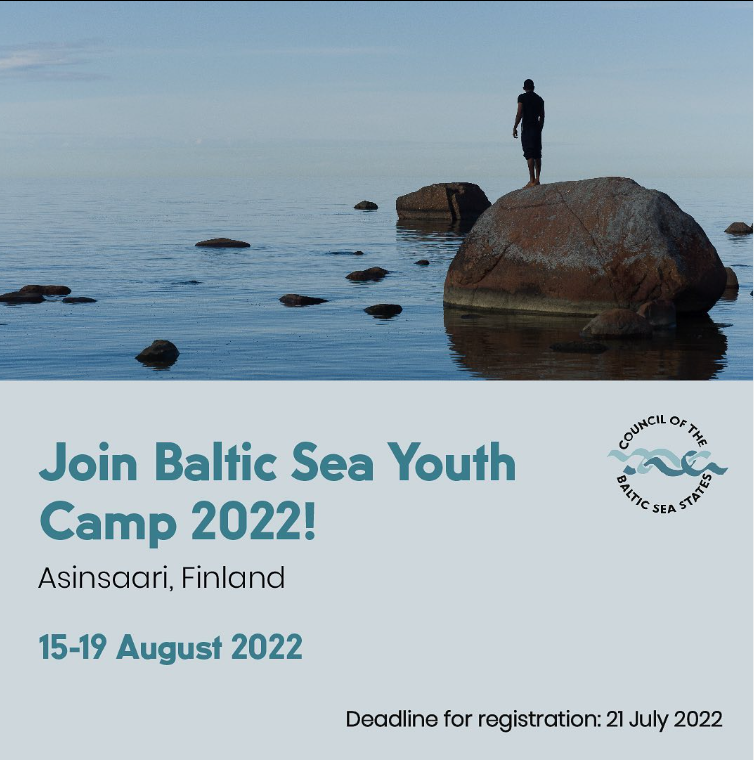 Join Baltic Sea Youth Camp 2022, registration deadline: July 21st 
