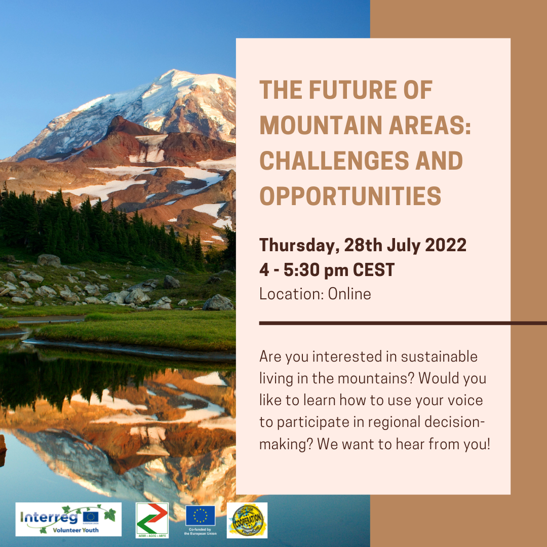 Poster The future of mountain areas: challenges and opportunities