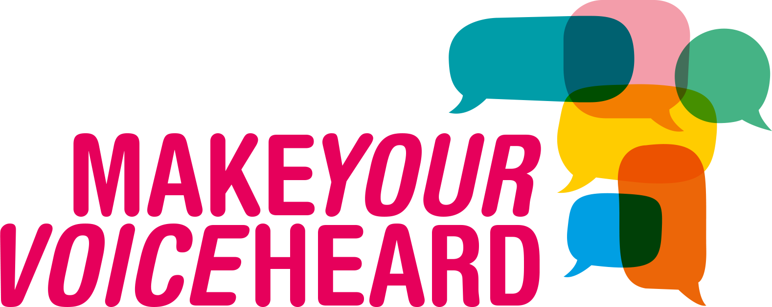 Logo of "Make your voice heard" 