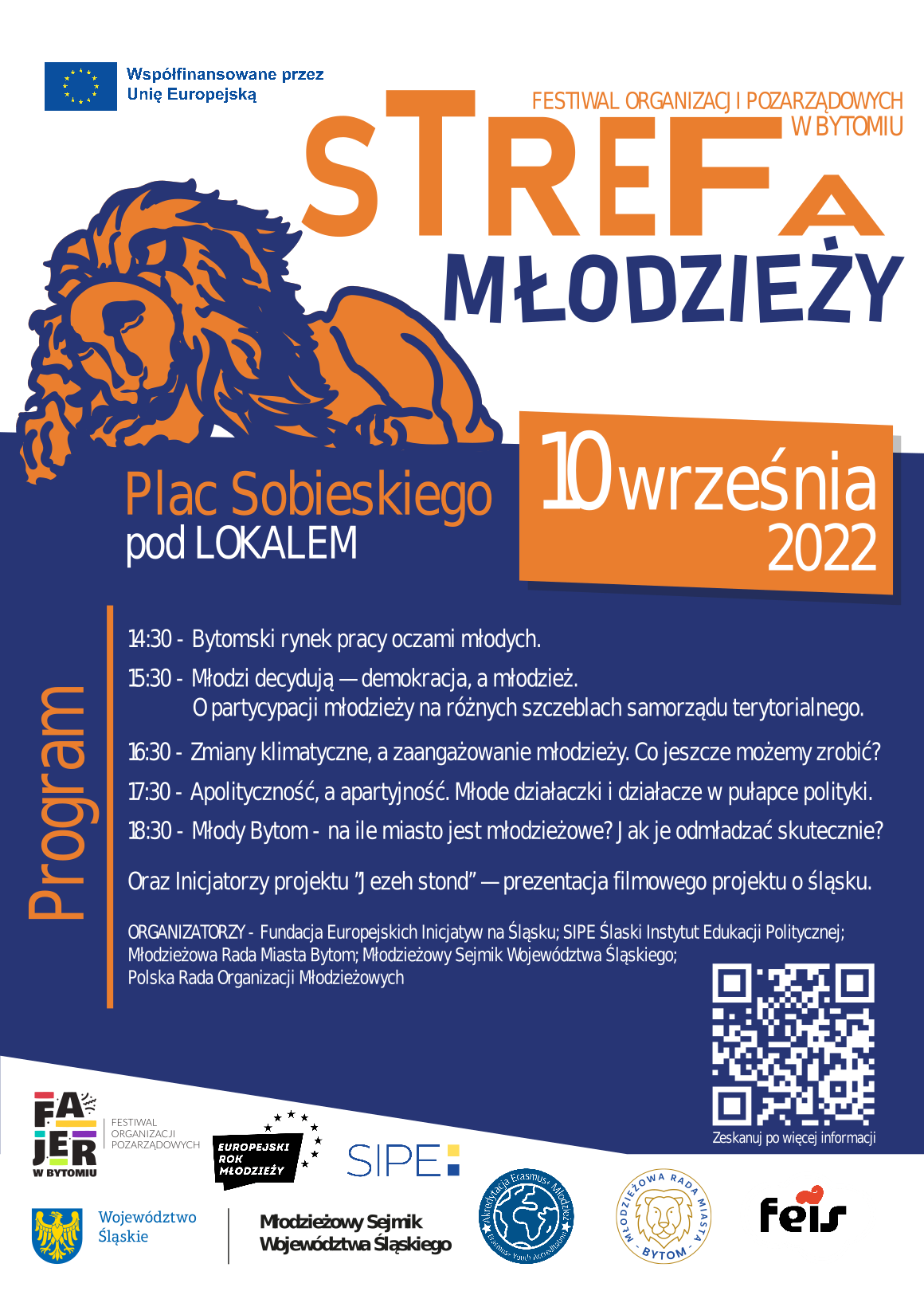 Plakat Strefy Młodzieży