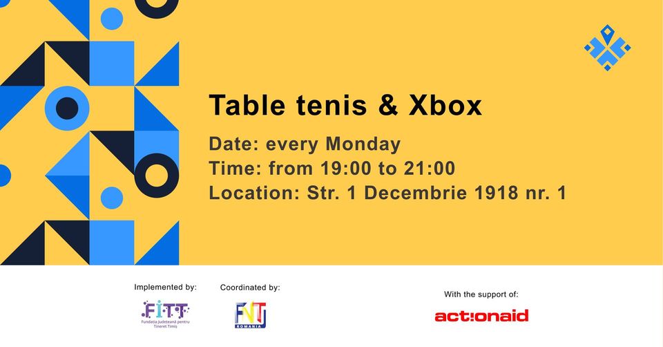 Настільний теніс і Xbox | Table tennis & Xbox