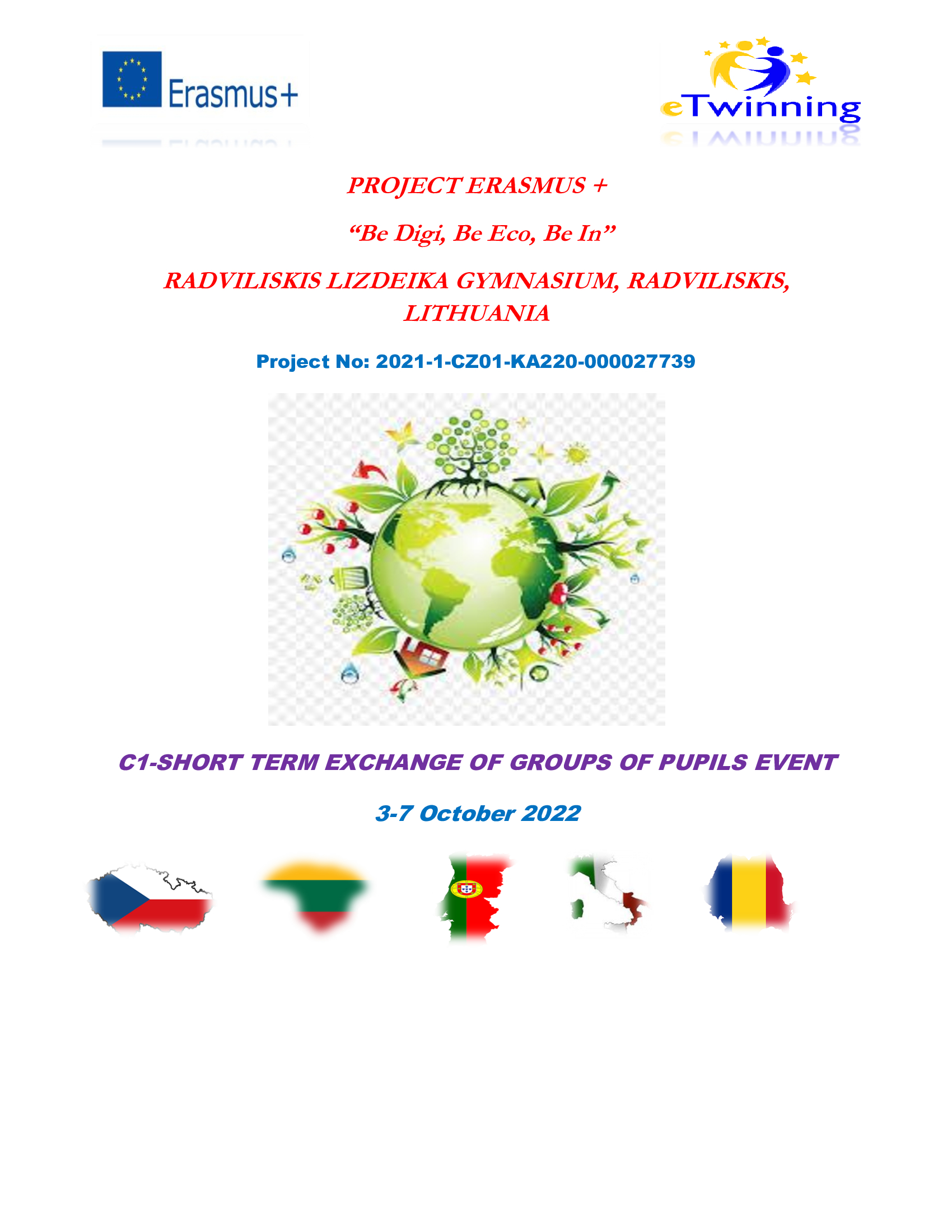 Be Digi, Be Eco, Be In