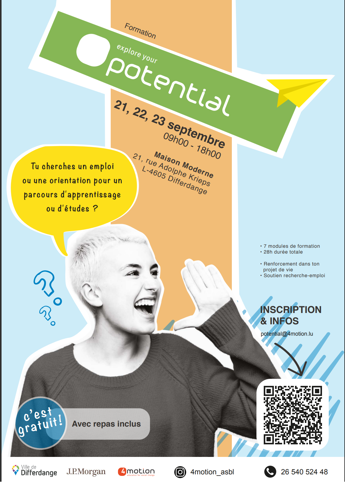 Lien pour s'inscrire ici : https://forms.gle/hHgxaweushhyPNe77