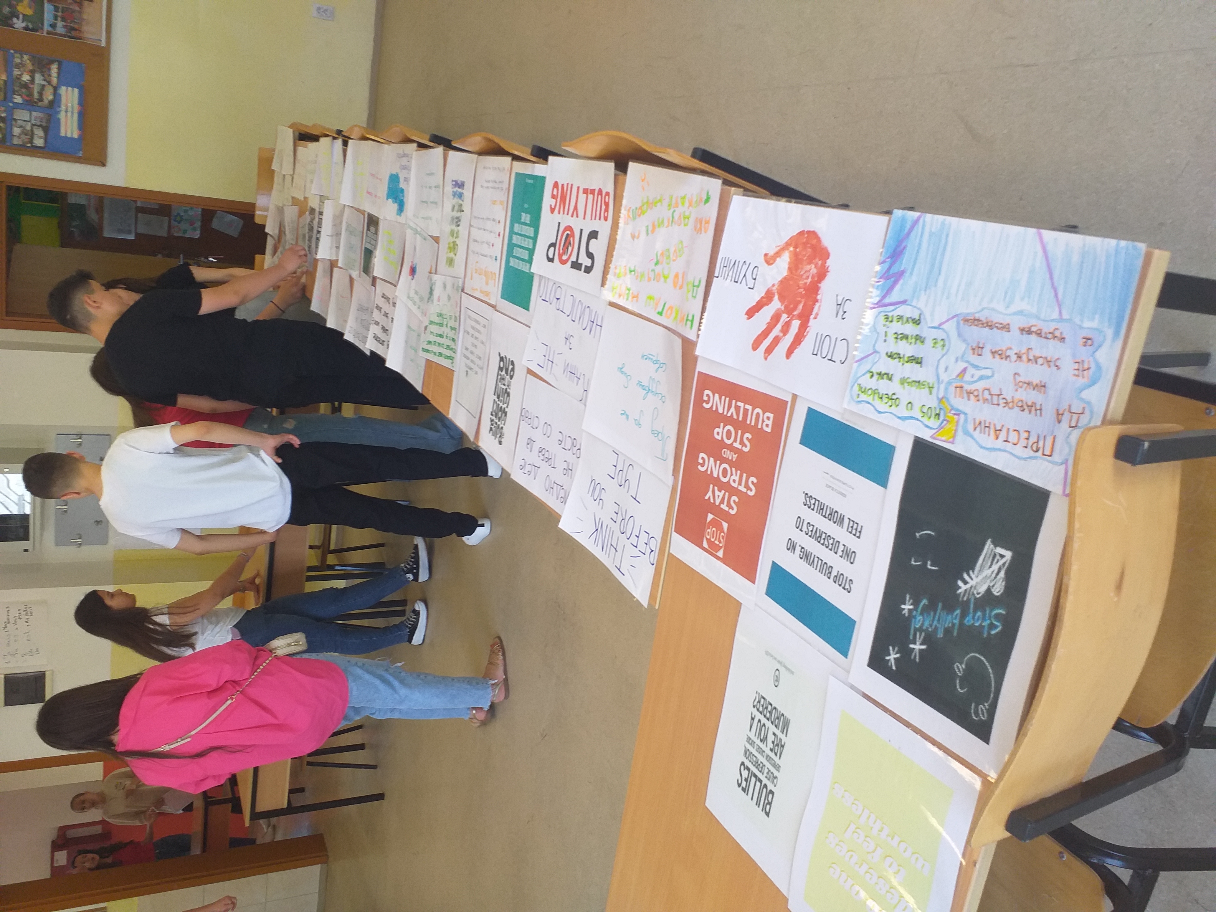 Some of the prepared messages 