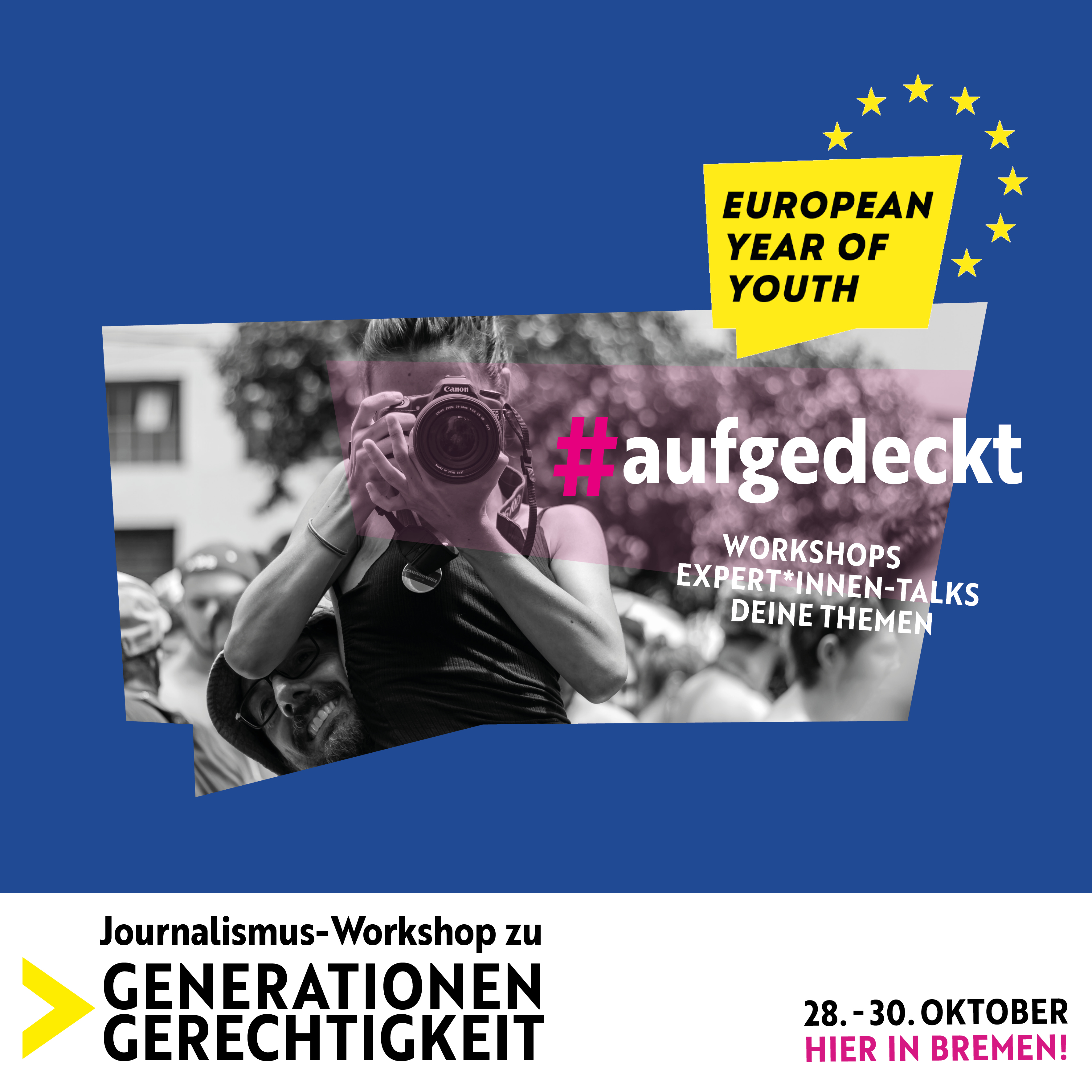 Journalismus-Workshop zu Generationen Gerechtigkeit