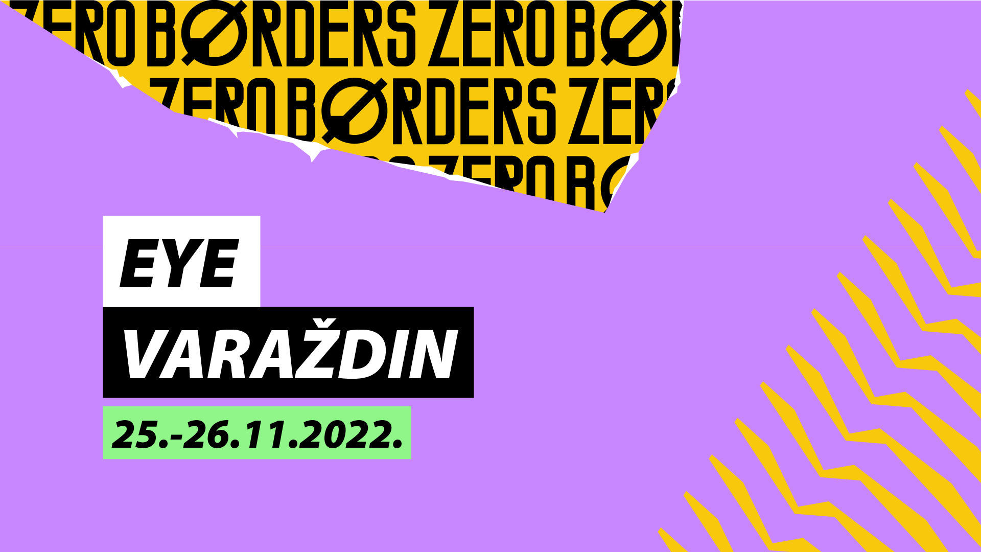 EYE Varaždin, 25th and 26th November, Arena Varaždin