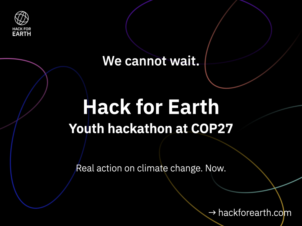 Call for Participation of Hack for Earth Foundation