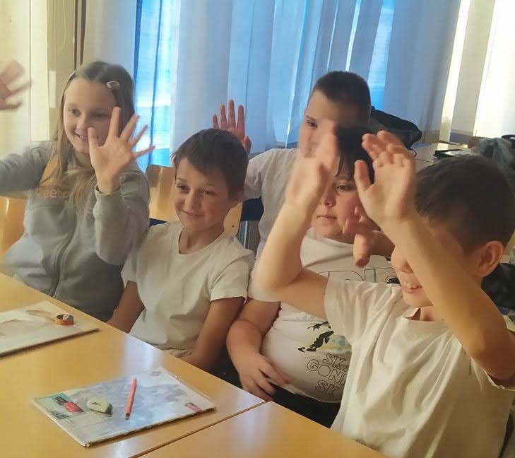 Učenici Područne škole Donja Šemnica u online susretu