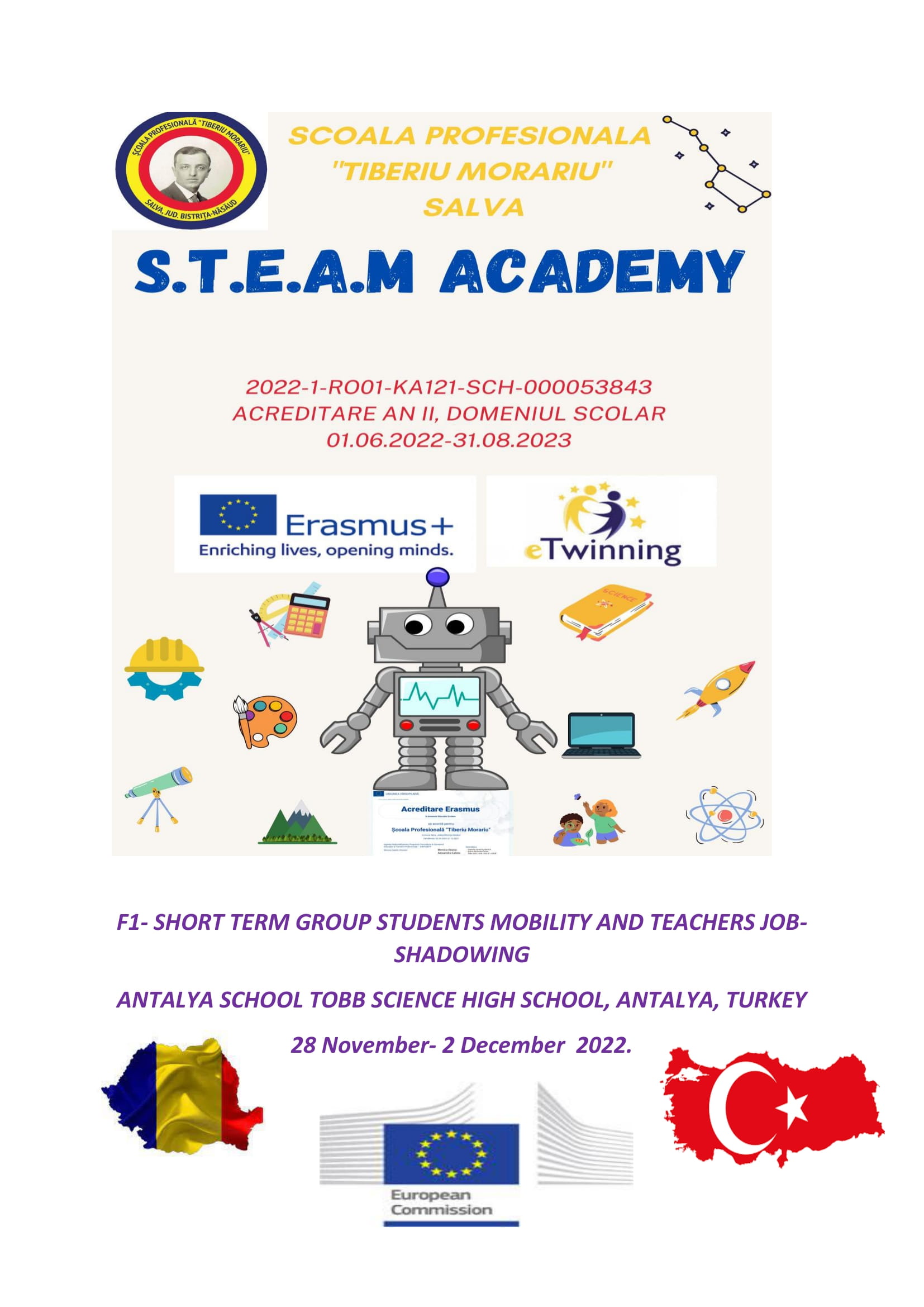 Afis flux I STEAM ACADEMY