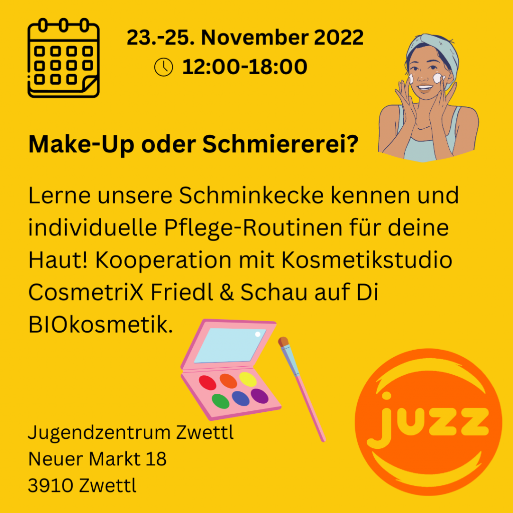 Make-Up oder Schmiererei?
