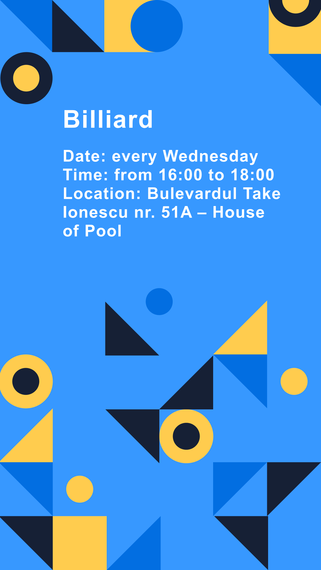 Pool with friends