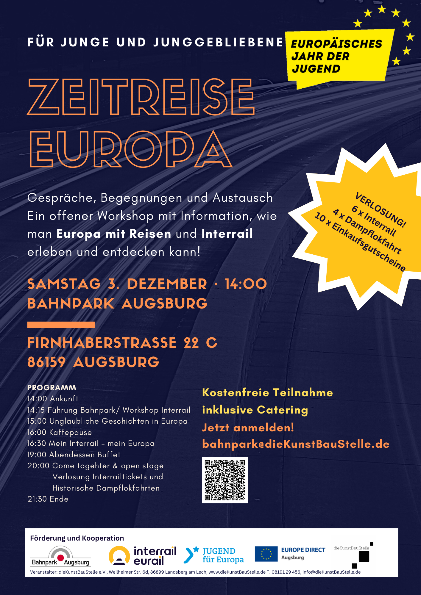 Zeitreise Europa – Plakat