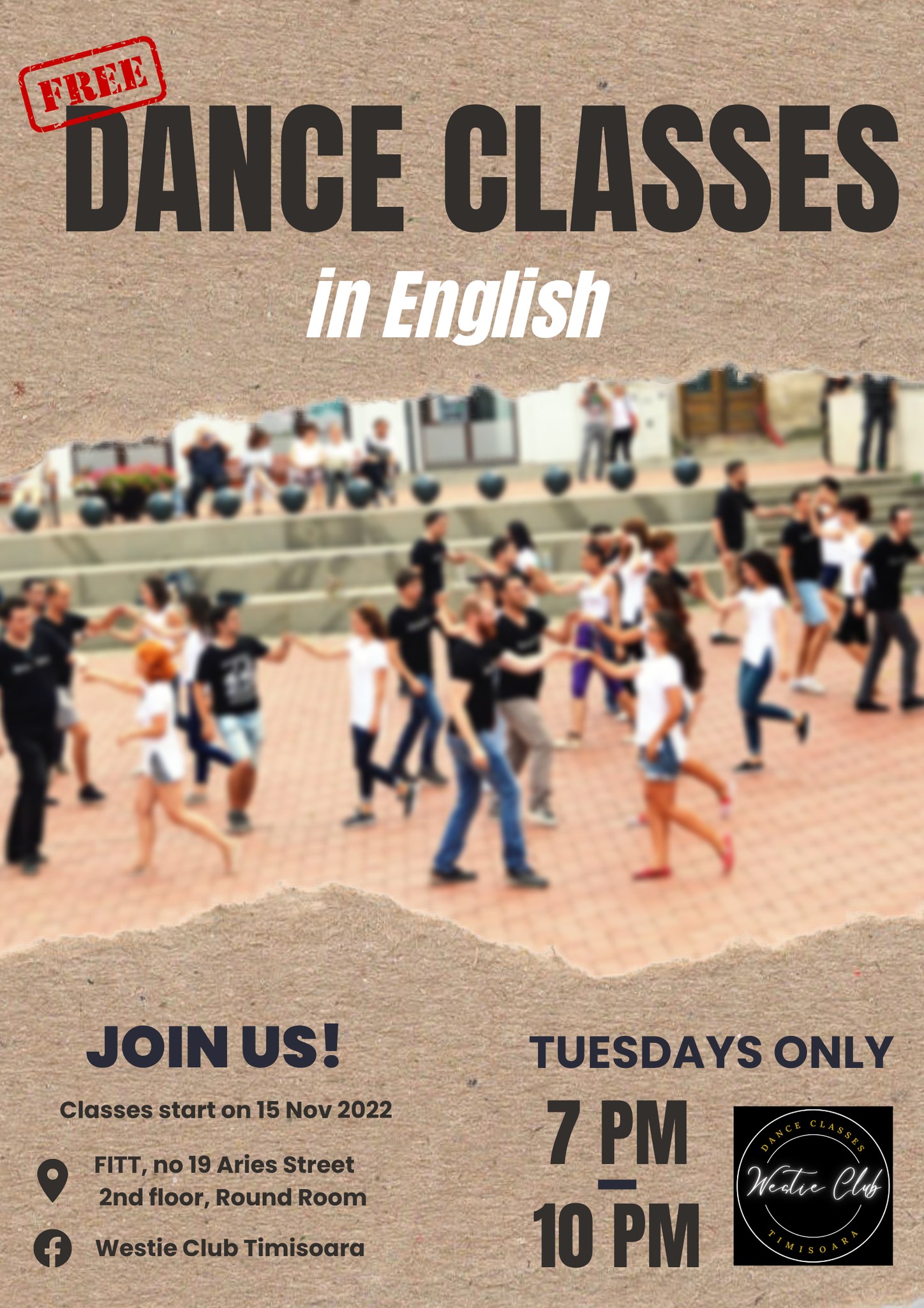 Cursuri gratuite de dans în limba engleză