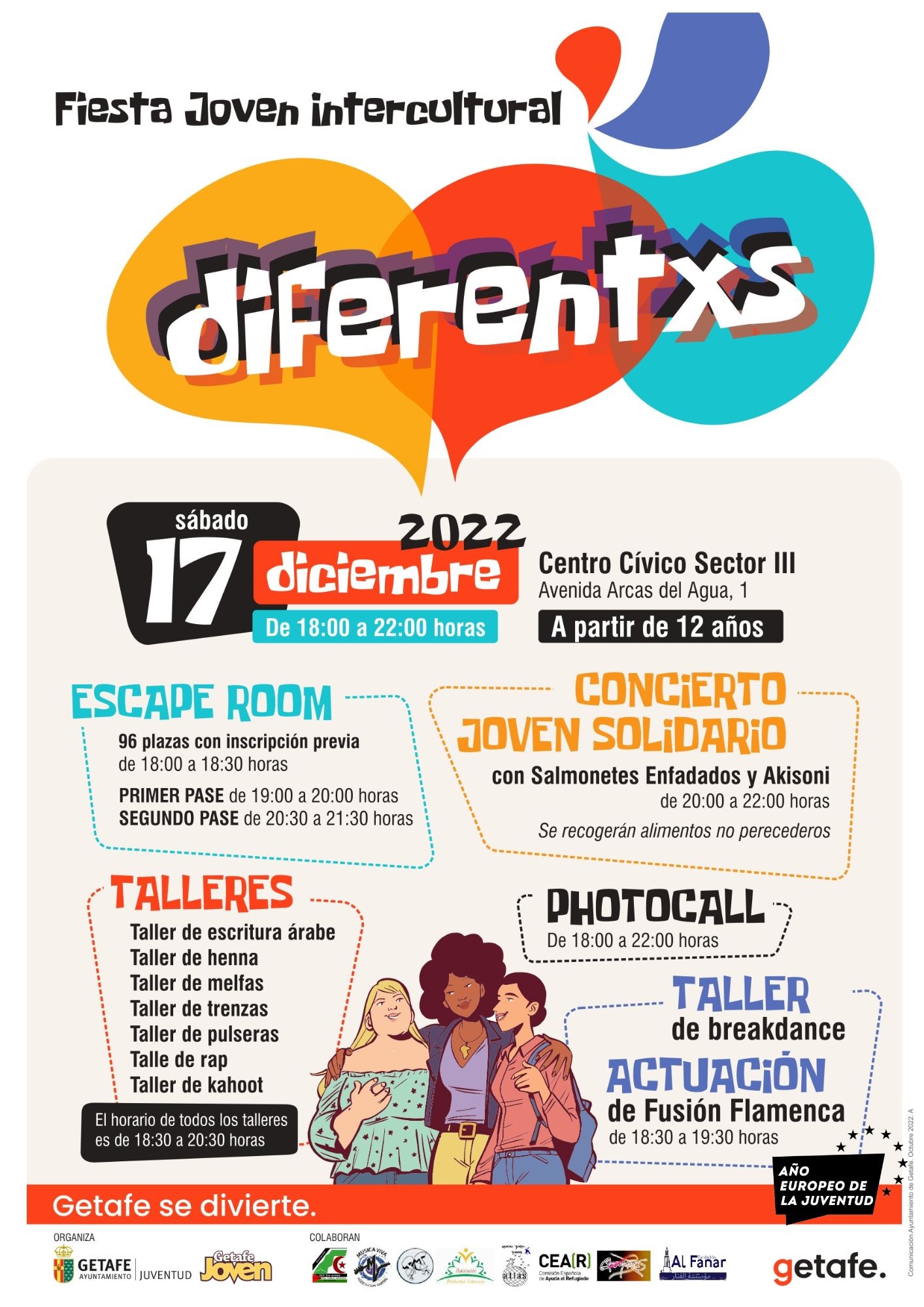 FIESTA JOVEN DIFERENTXS