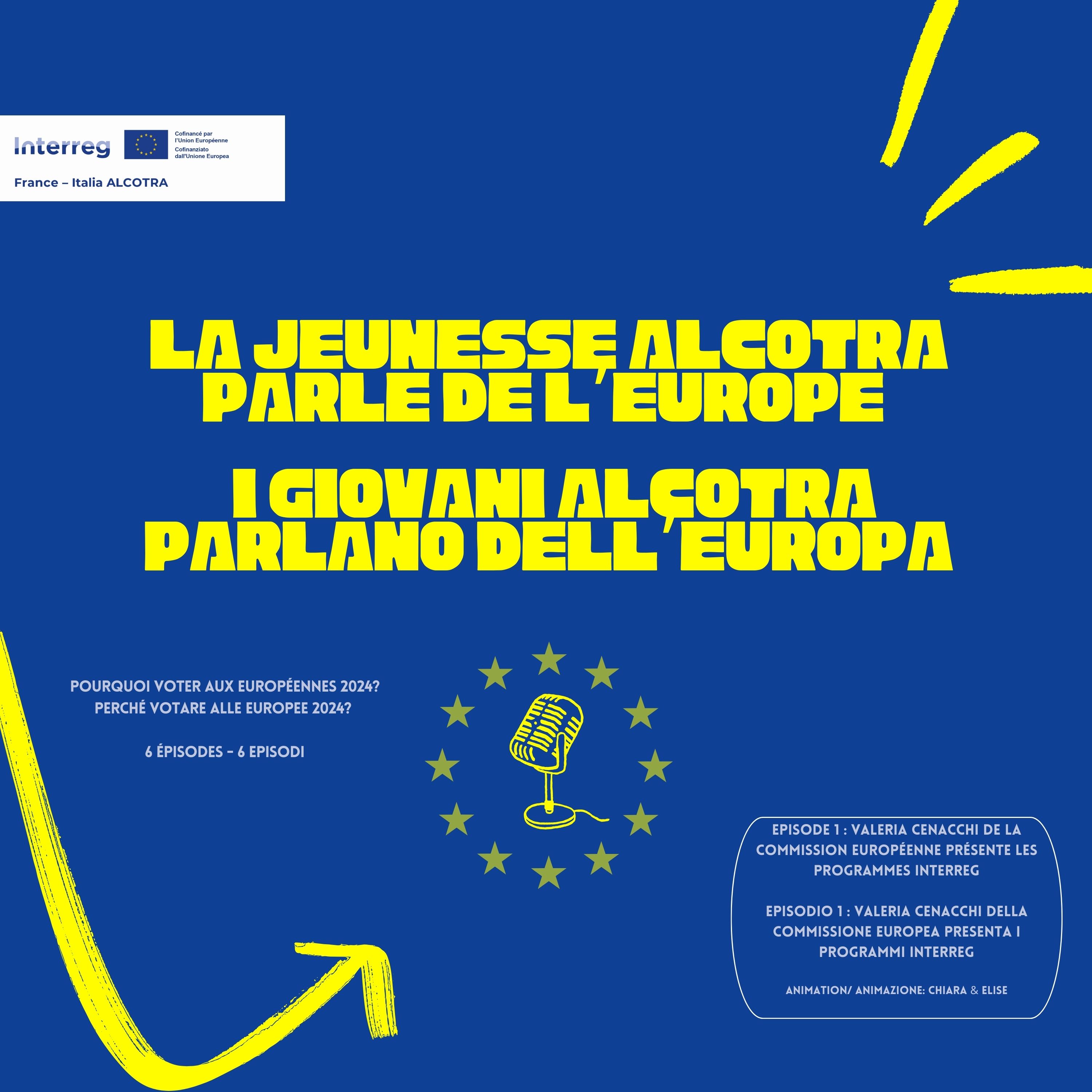 PODCAST - La jeunesse ALCOTRA parle de l'Europe