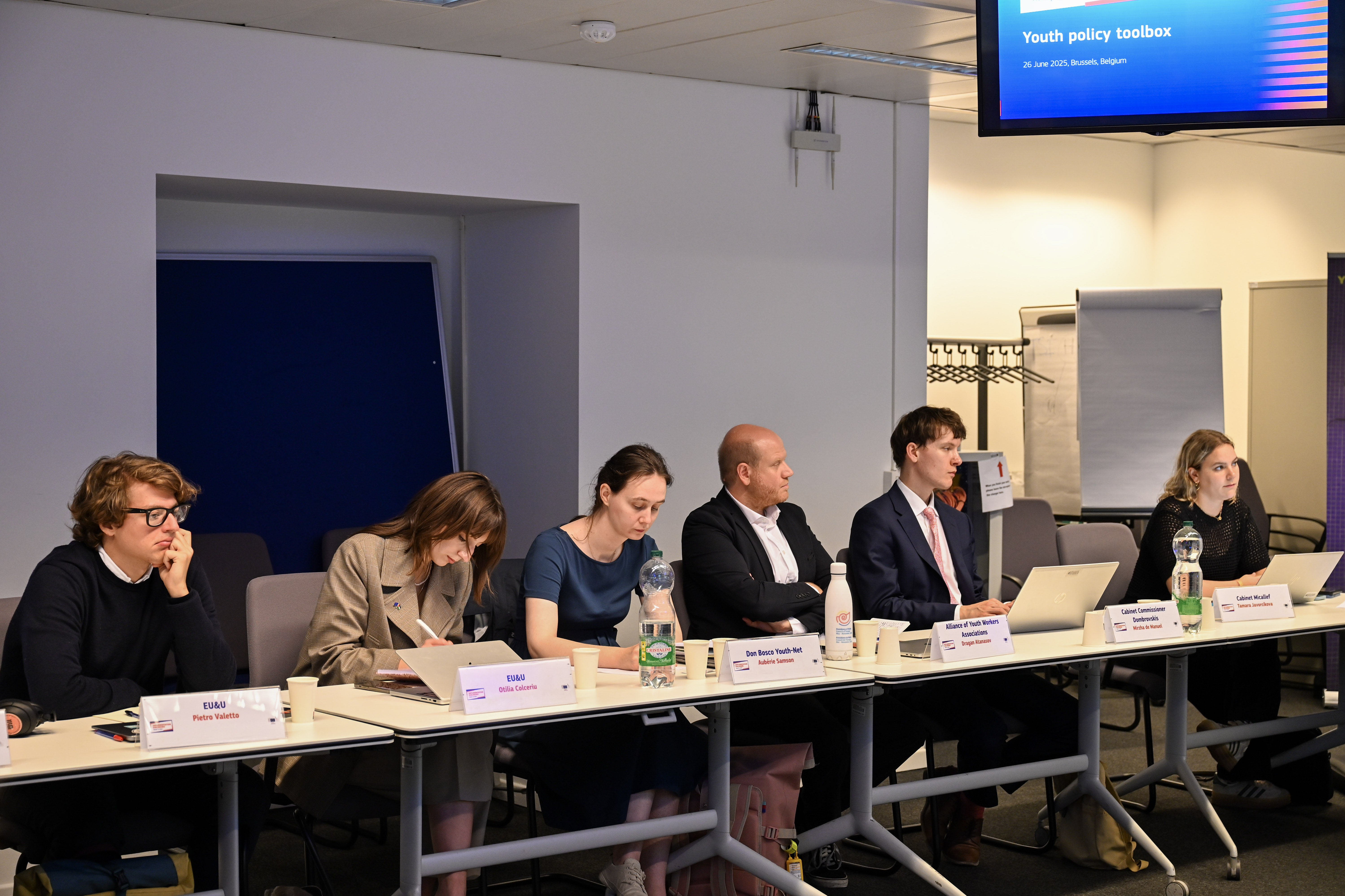 Participants at the Implementation dialogue on Youth policy toolbox