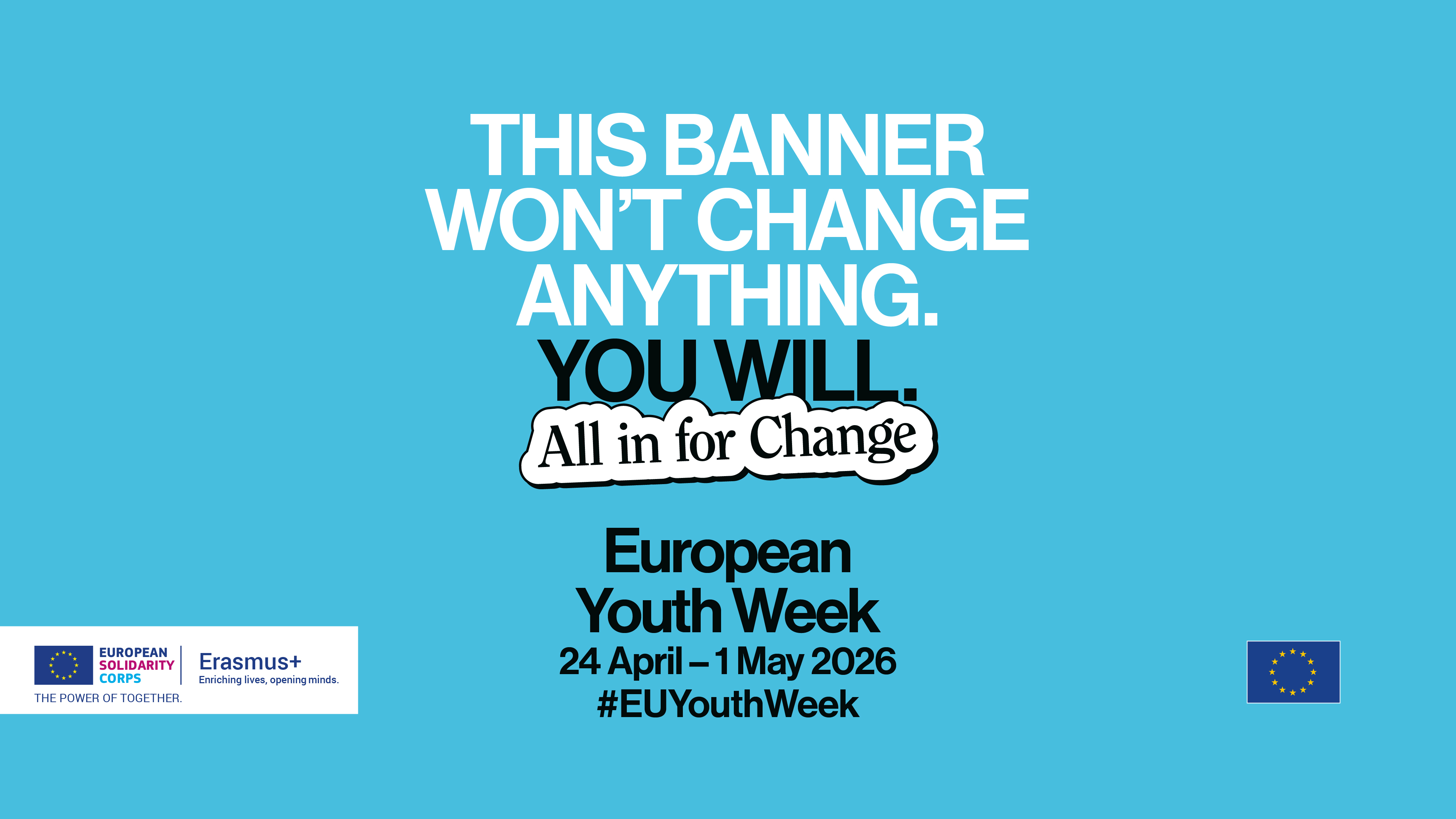 European Youth Week 2026 Kick off event