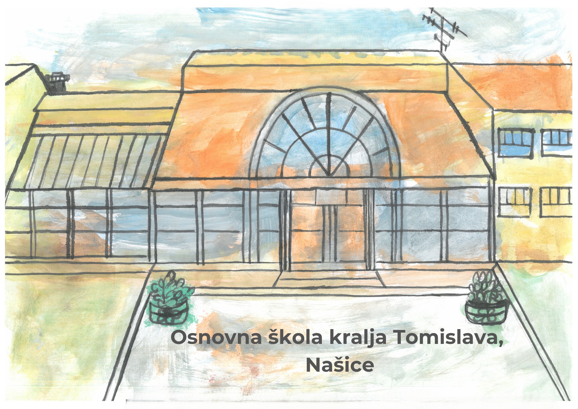 Drawing of the school