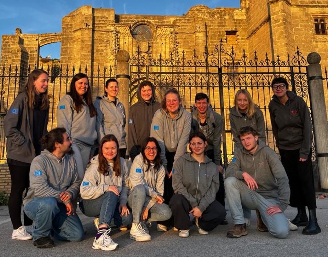 Maddalena and her group of volunteers