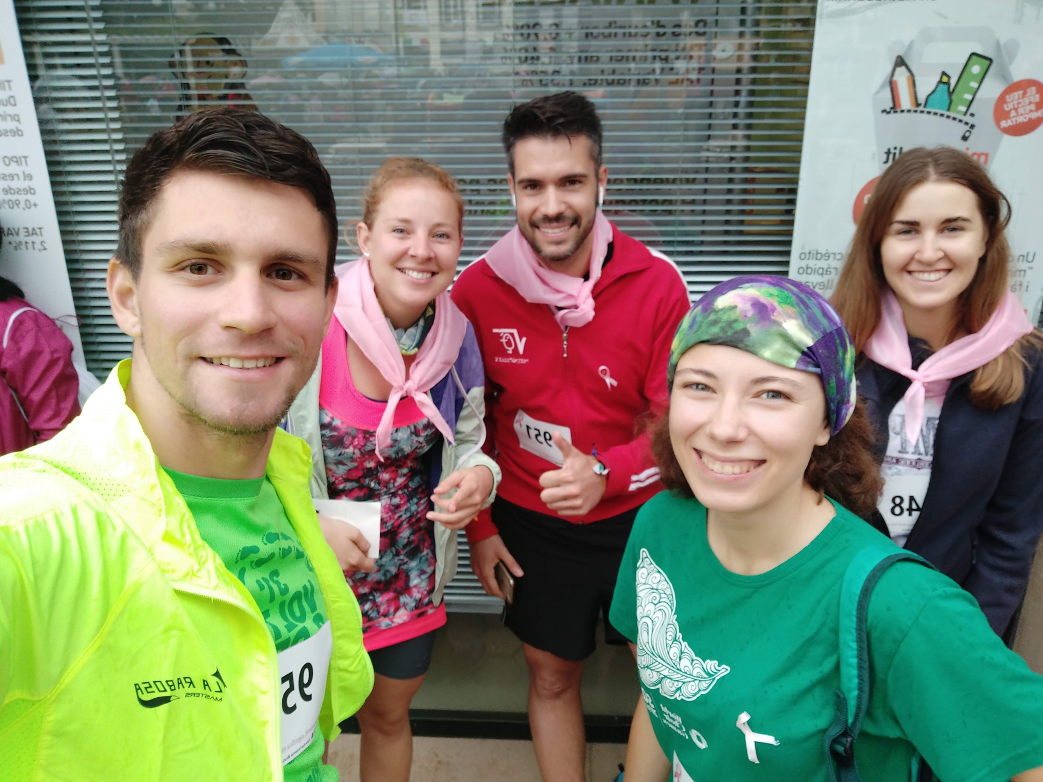 Miroslav and his fellow volunteers