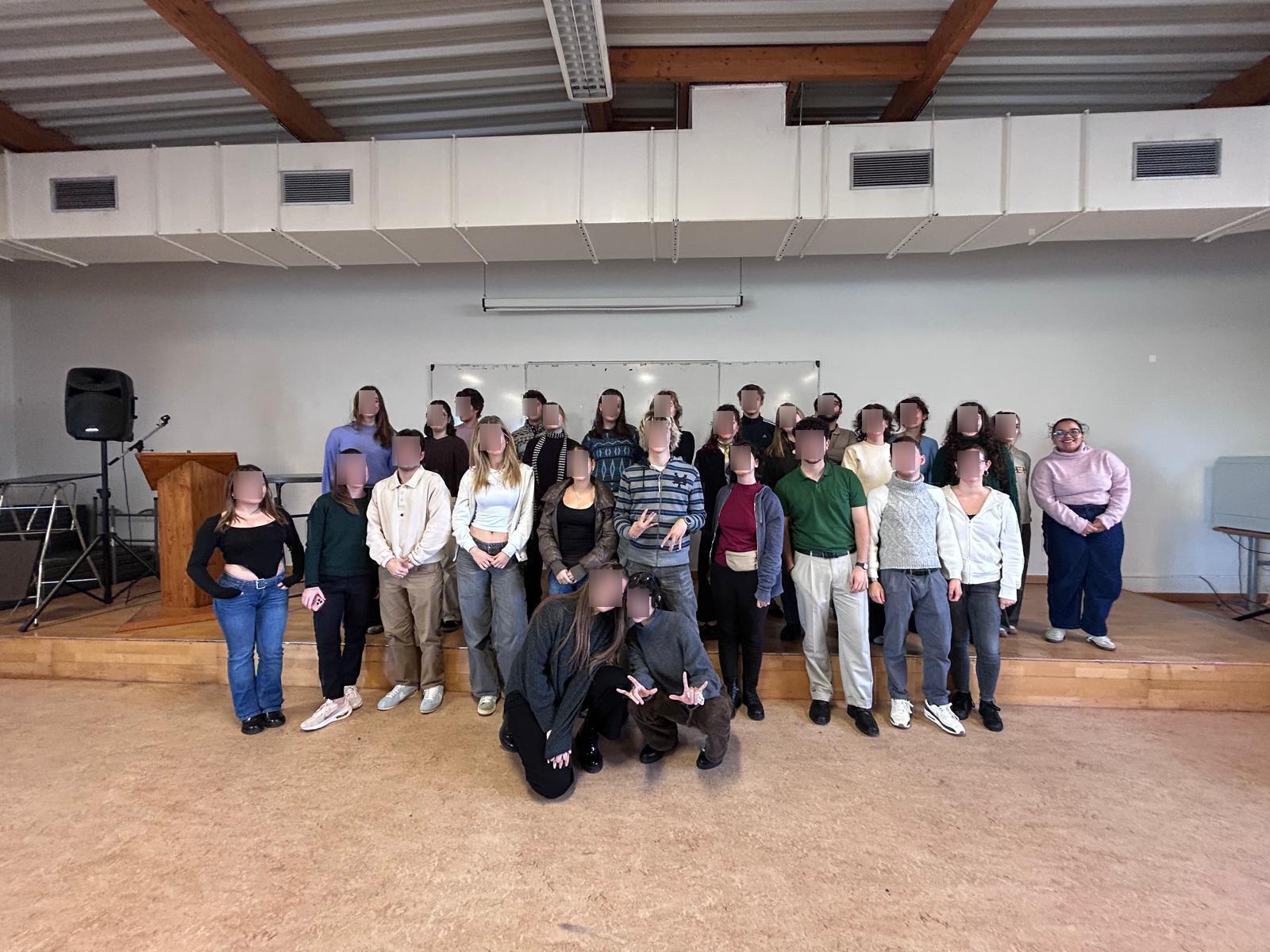 A group of volunteers