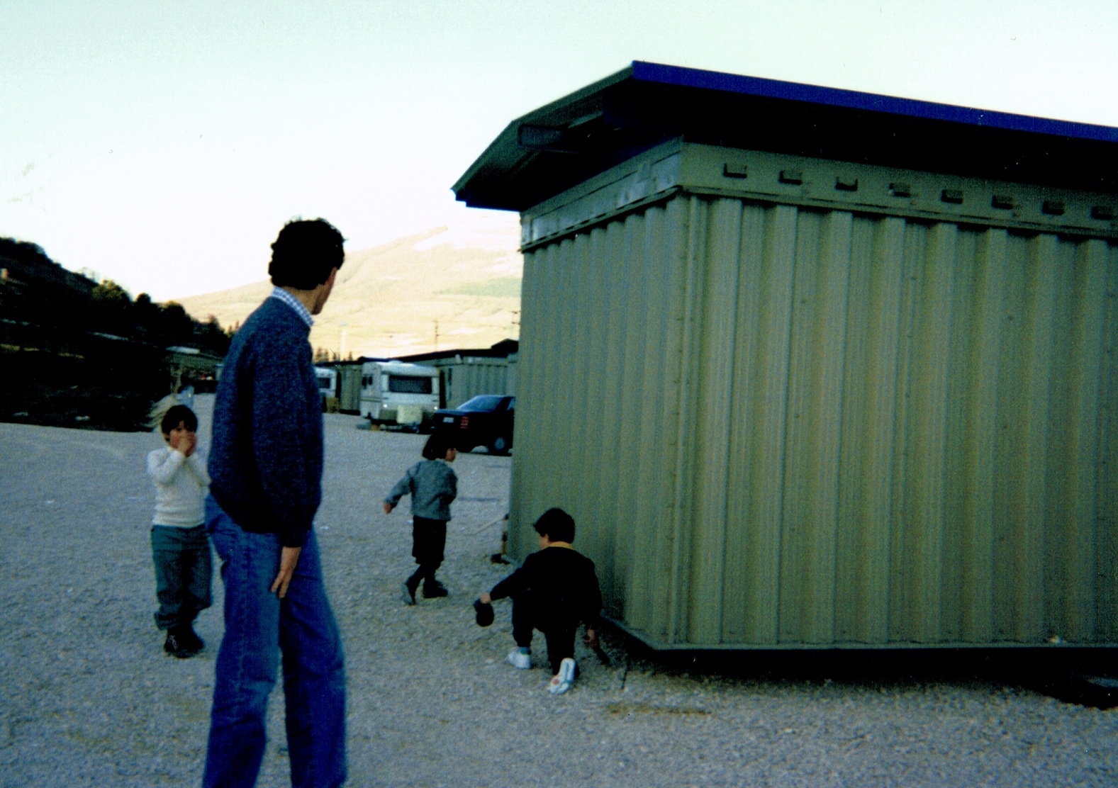 Jorge during his volunteering