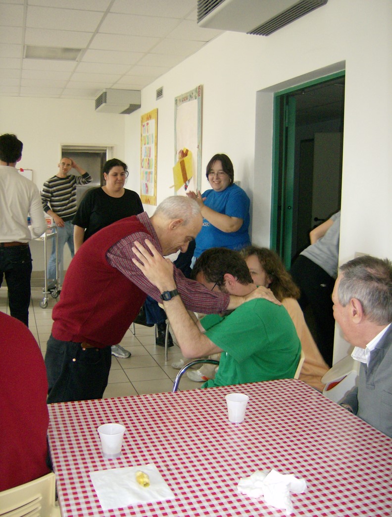 Jairo during his volunteering