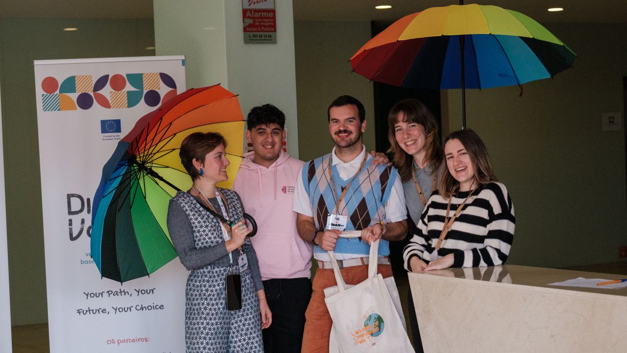 Ivona and fellow volunteers during her project