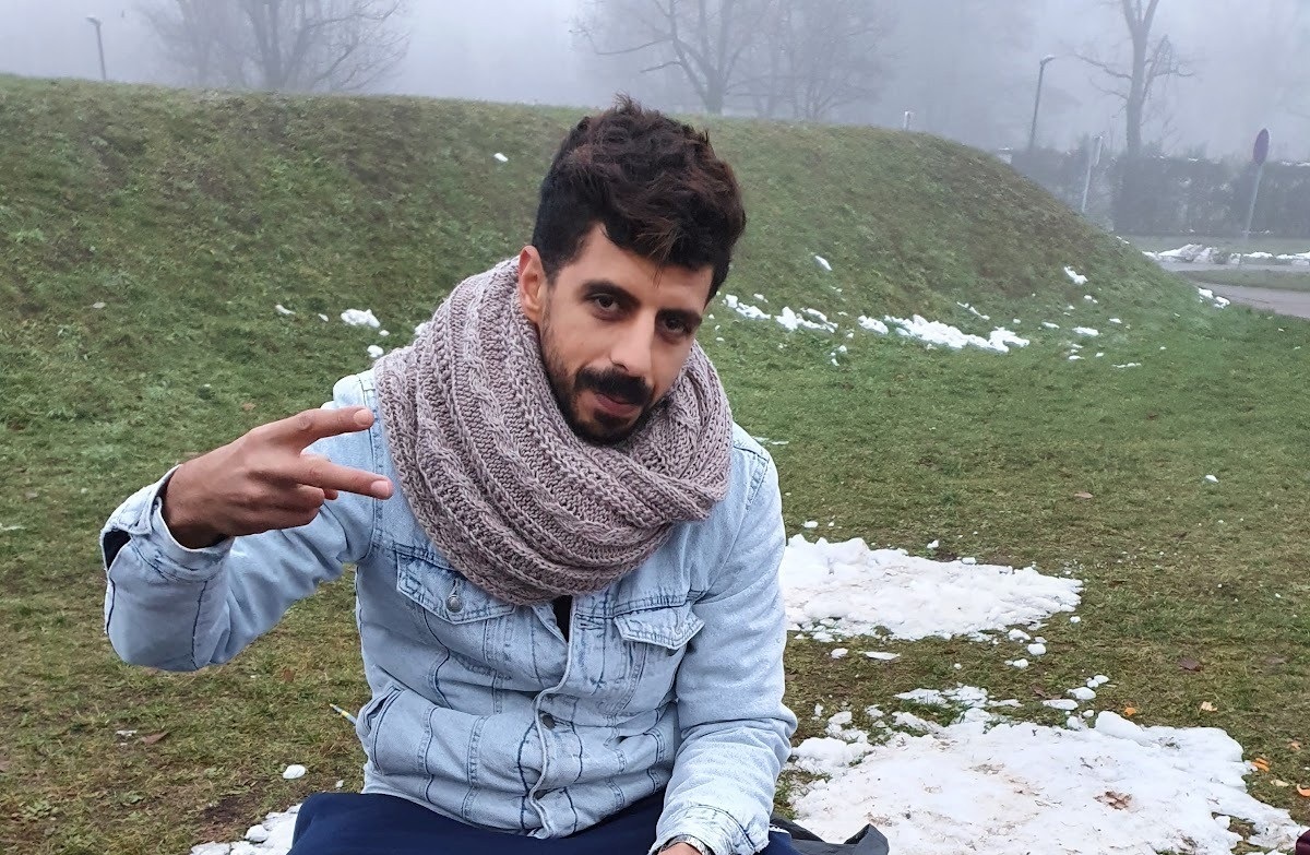 Ahmed outdoors