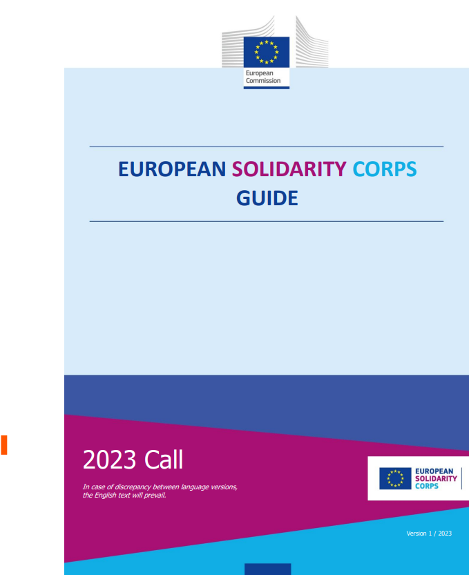 European Solidarity Corps Guide 2023 cover