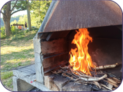 Building my own fireplace outside