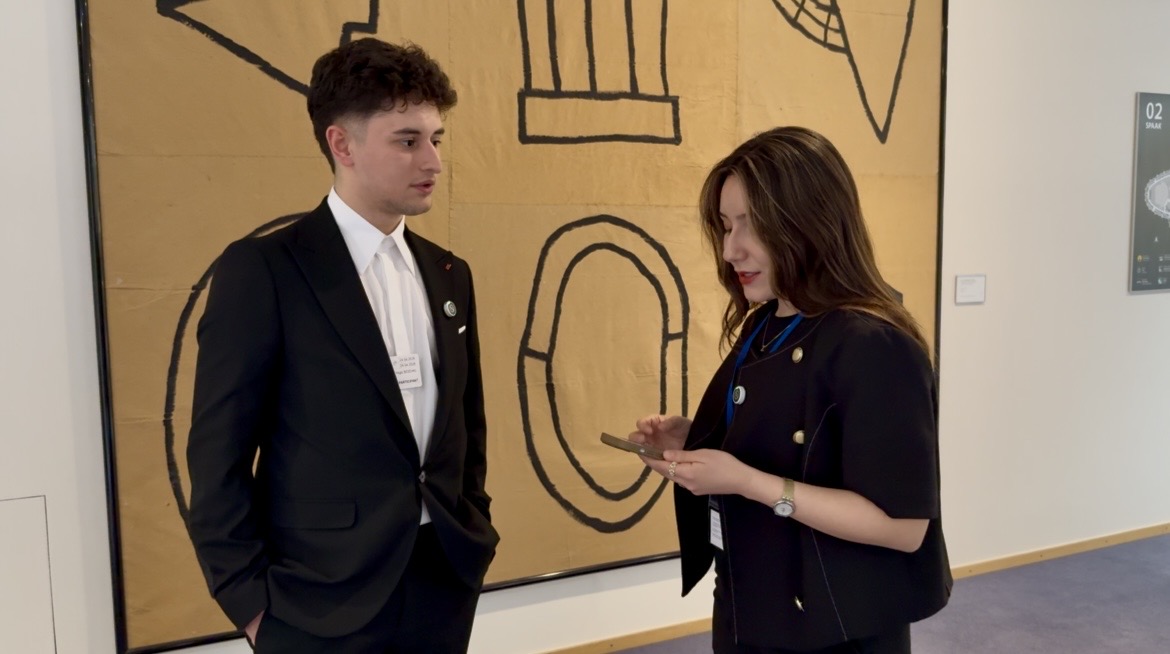 Interview with Eymen Yağız Bozdağ at European Youth Week Kick-off event, April 24, 2026