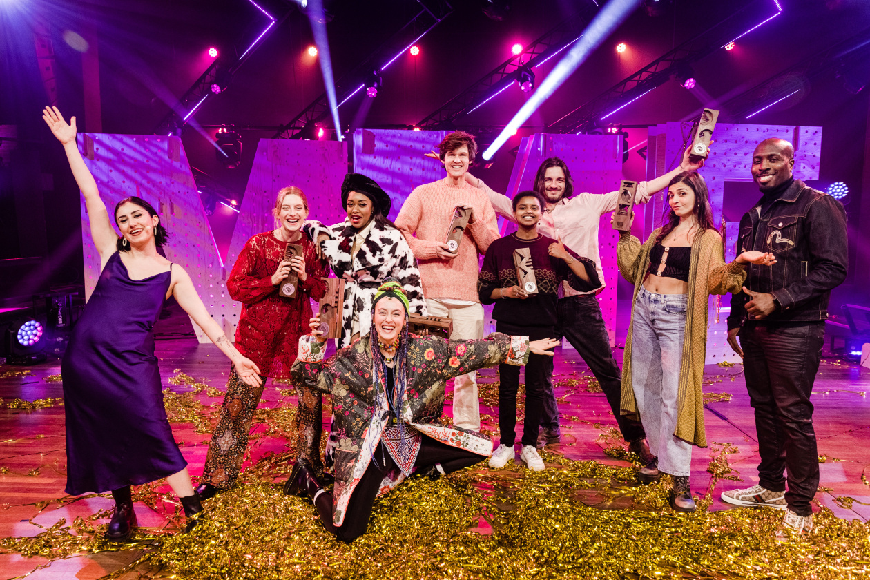 Picture of the winners of the Music Moves Europe Awards 2022