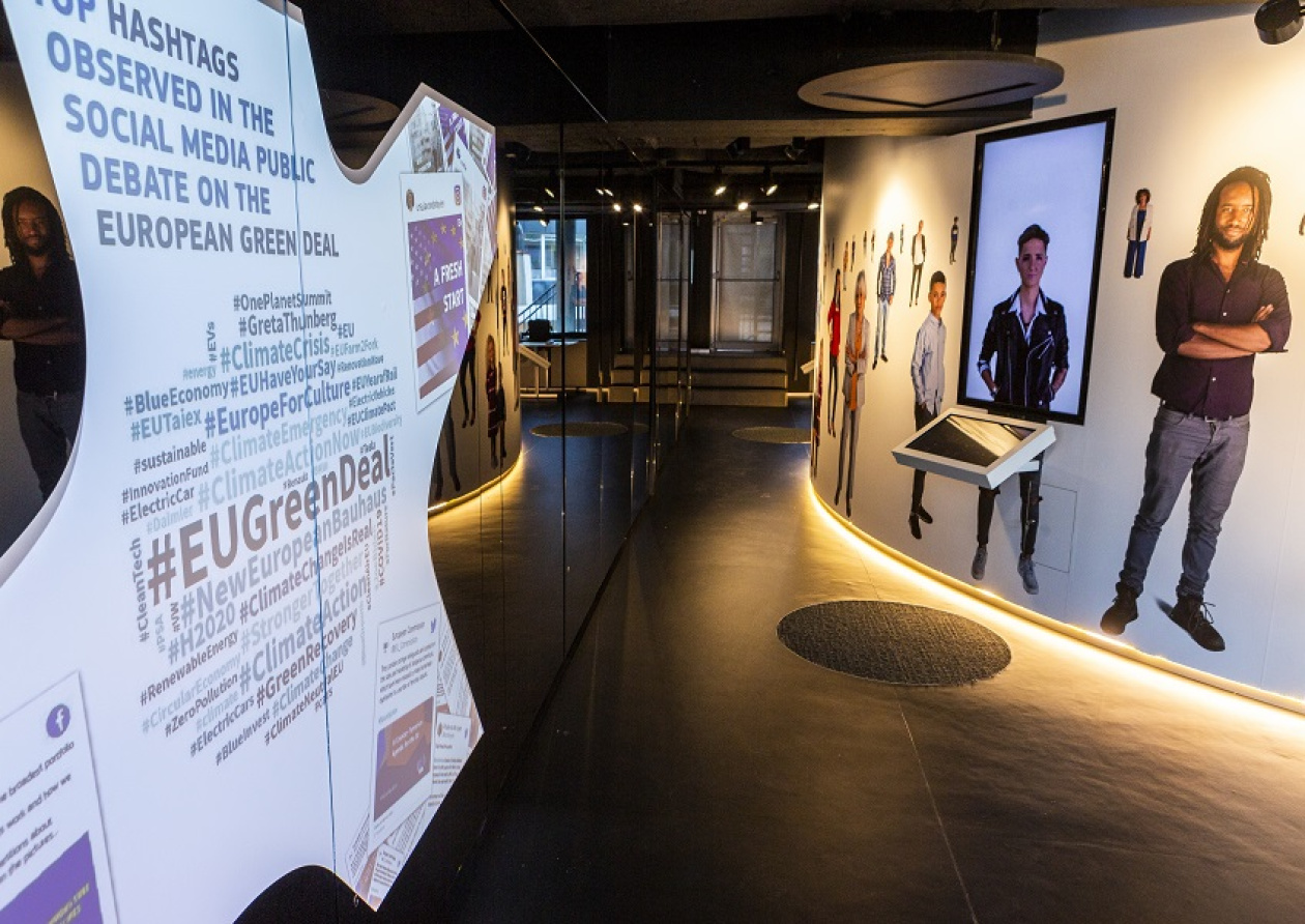 Inside view of the Exhibition