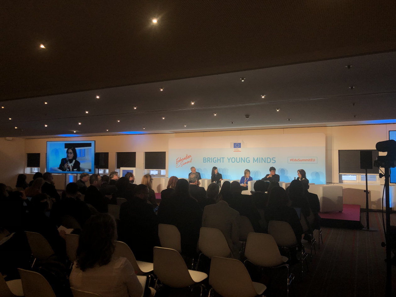 Panel discussion at the 5th European Education Summit